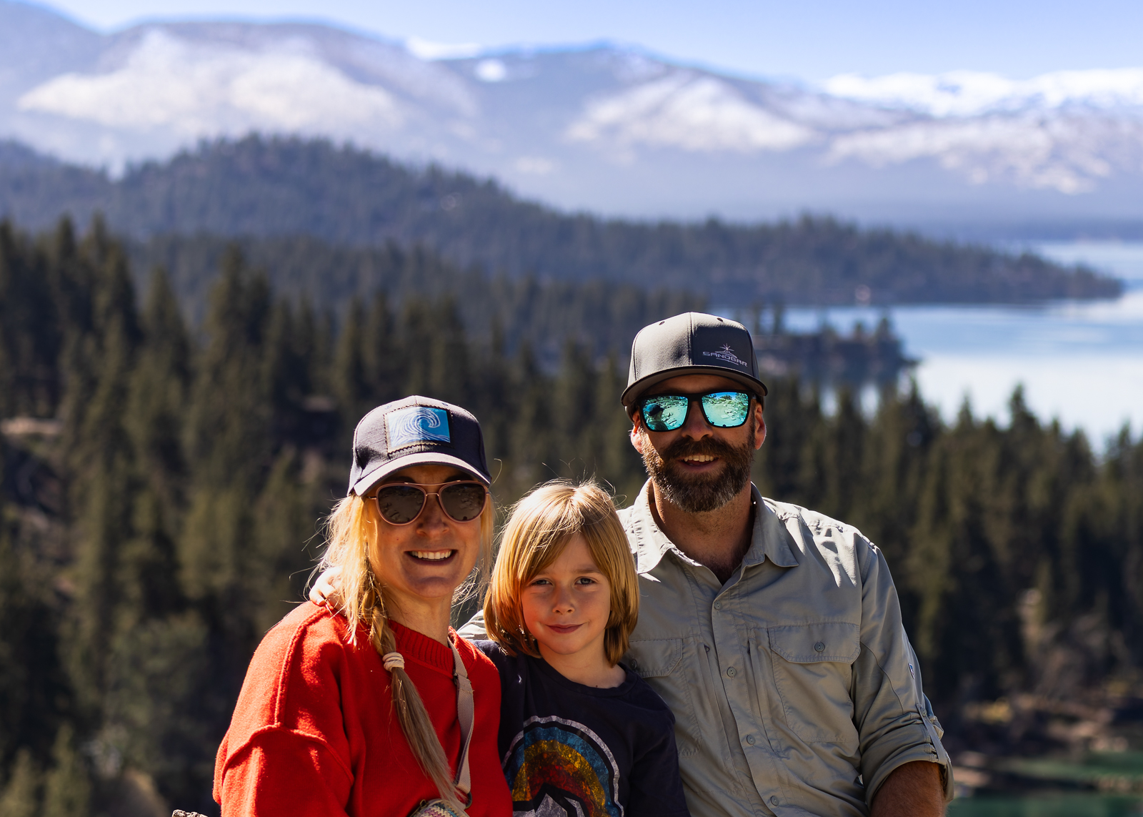 Family on the Mountain