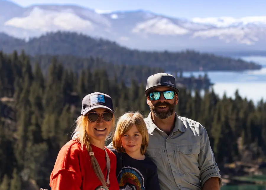 Family on the Mountain