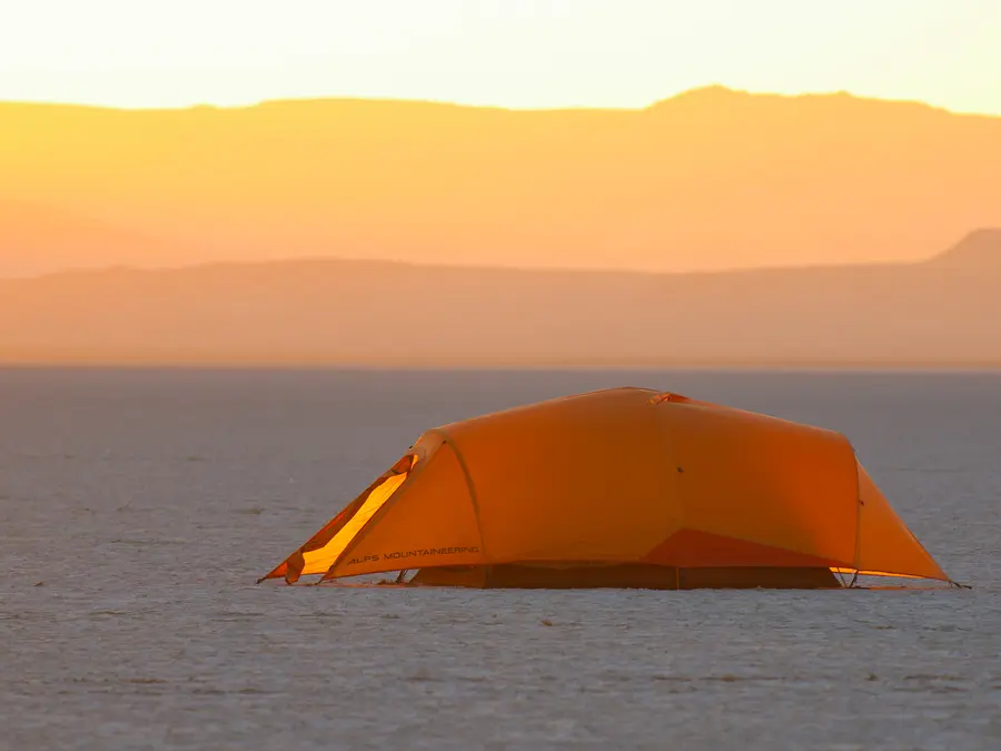 Tent in the Desert